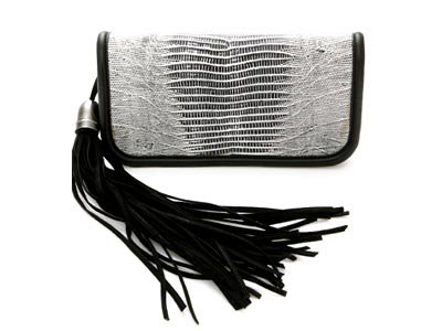 Derek Lam Tejus Lizard Raina Tassel Purse