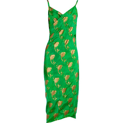 Tara Matthews Silk Parrot Print Tareo