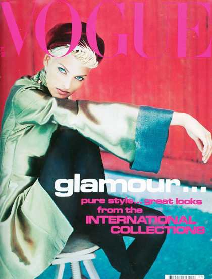 Linda Evangelista - September, 1991