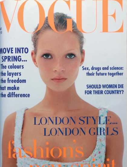 Kate Moss - March, 1993