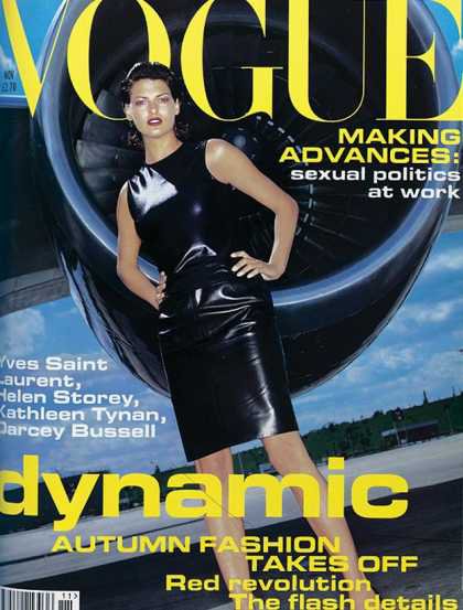 Linda Evangelista - November, 1994