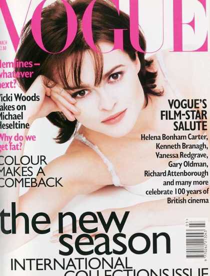 Helena Bonham-Carter - March, 1996