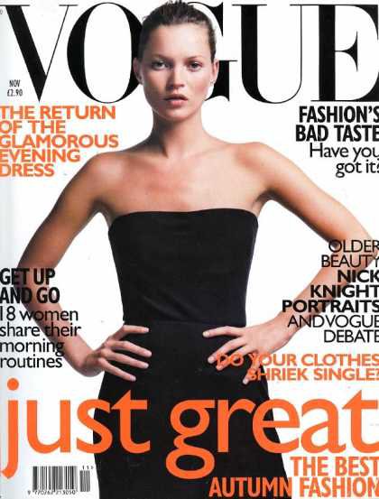 Kate Moss - November, 1998