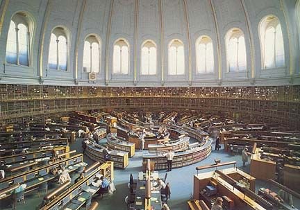 The British Museum Reading Room, London, England