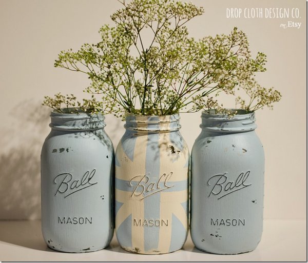 Paint a Mason Jar