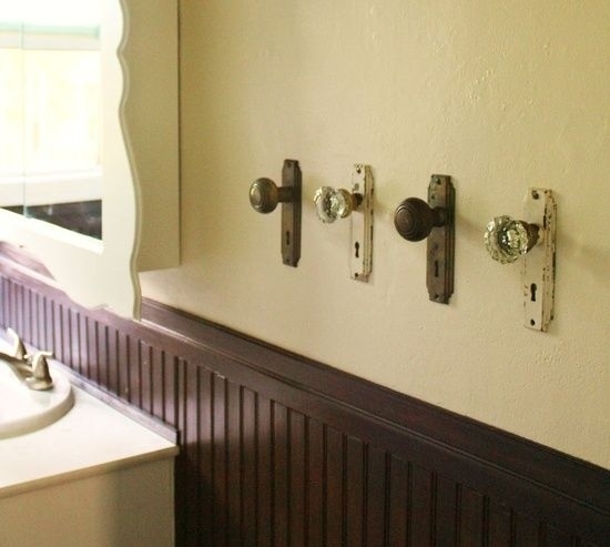 Doorknobs for Towel Hangers