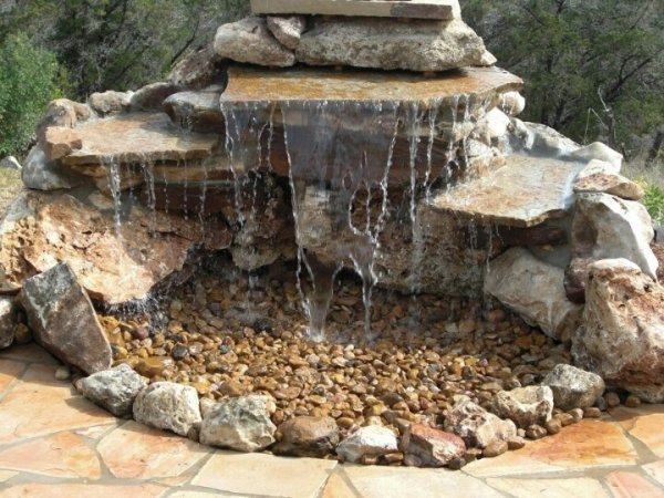 Simple Stone Fountain