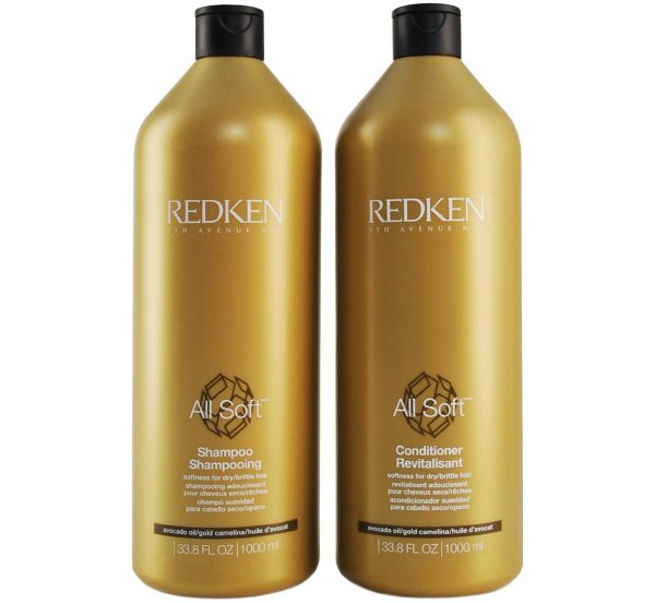 Redken All Soft Shampoo and Conditioner