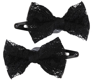 Forever21 Lace Bow Bobby Pins