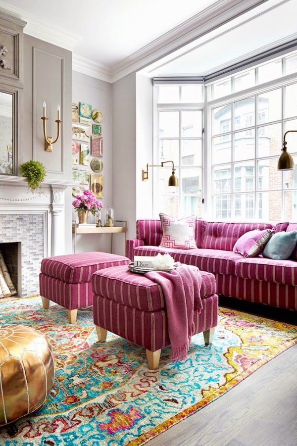 Choose Pink for Your Lounge Furniture