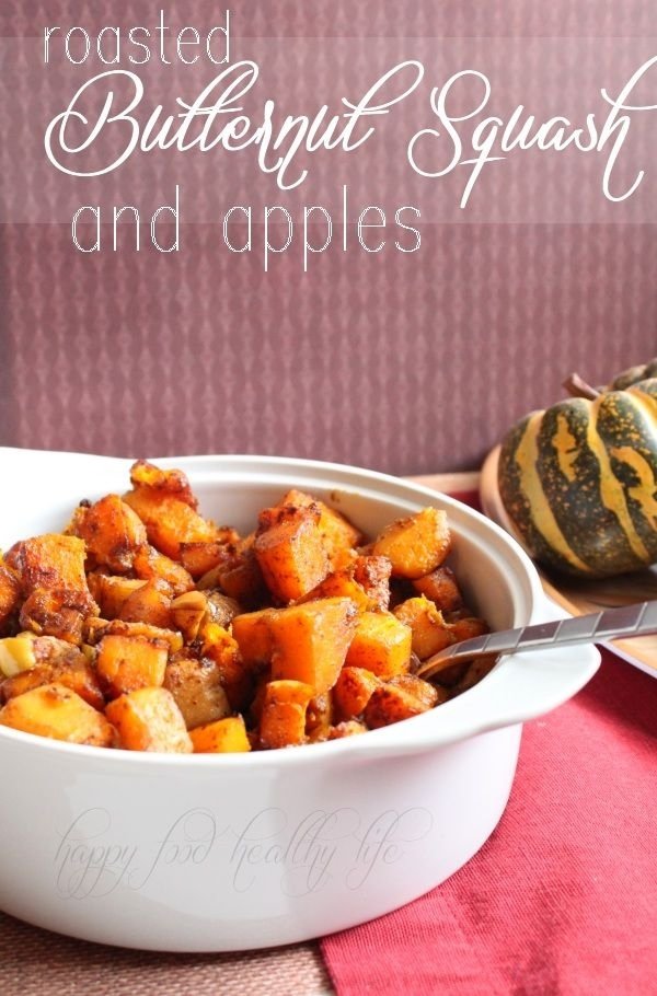 Roasted Butternut Squash and Apples