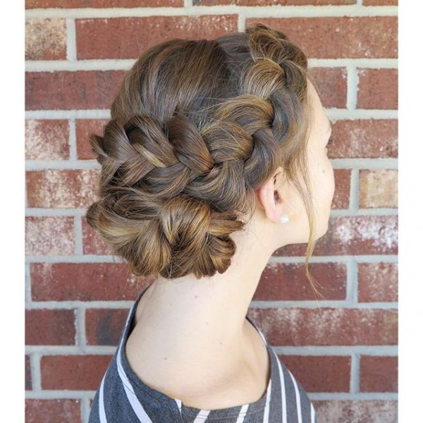 hair, hairstyle, long hair, french braid, head,