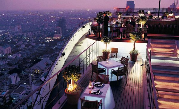 The Vertigo Restaurant in Bangkok, Thailand