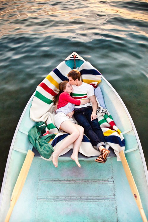 Colorful Boat Love