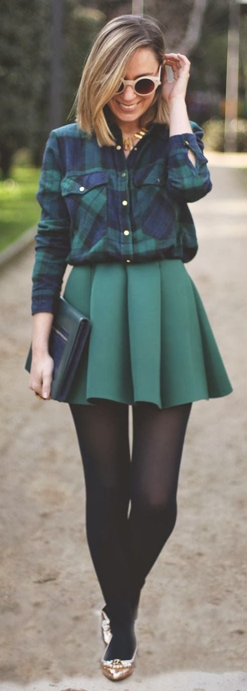 Green Skirt