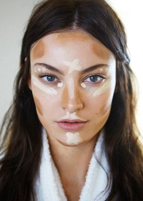 how to contour face to make it look thinner