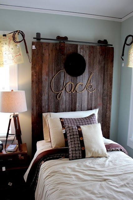 Old Wood Sliding Barn Door