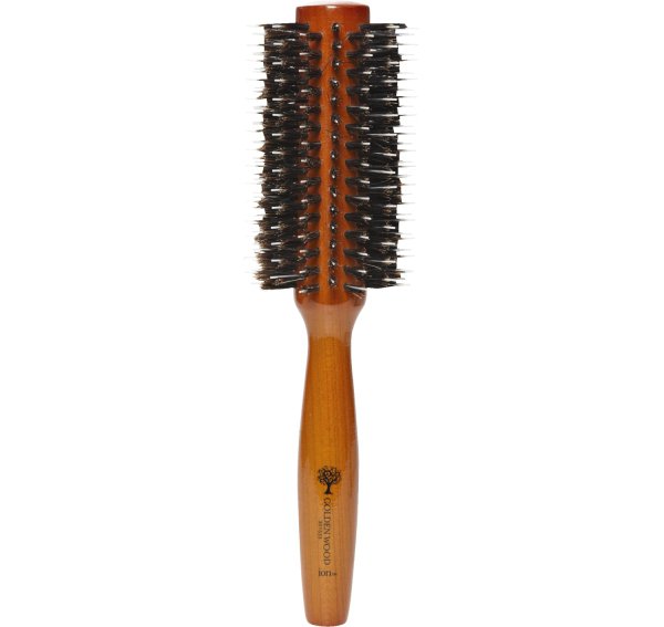 Ion Golden Wood round Brush