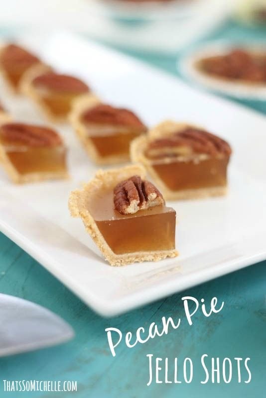 Pecan Pie Jello Shots