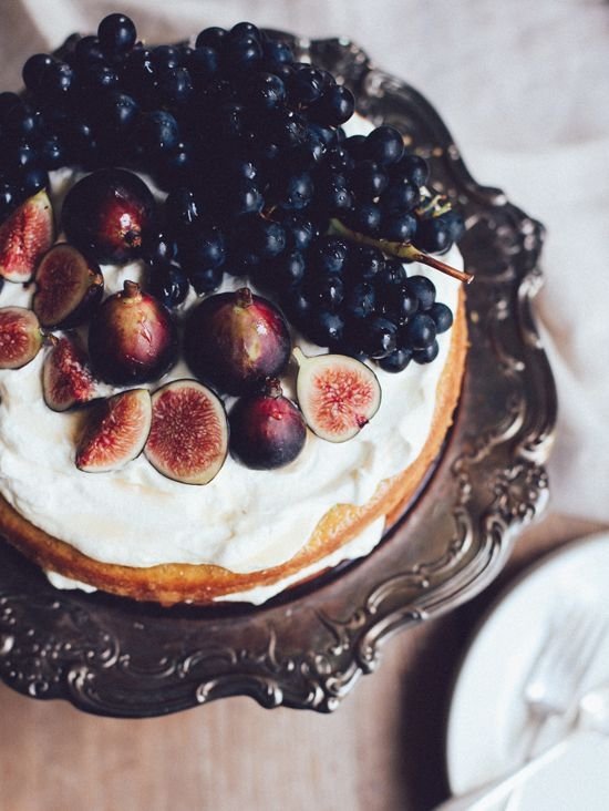 Fig Olive Oil Cake