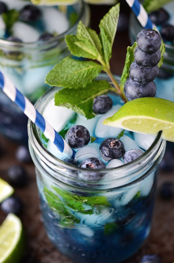 Blueberry Mojito