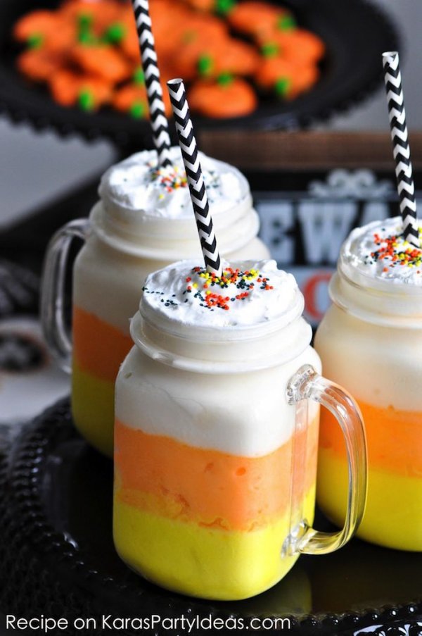 Candy Corn Ice Cream