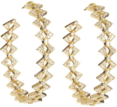 Deborah Pagani Jerry Hoop Earrings