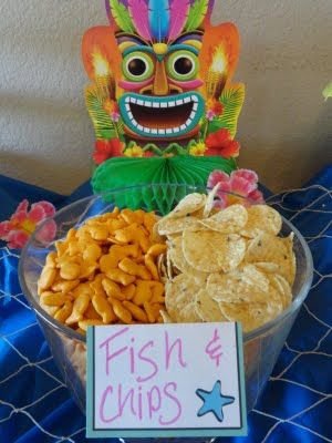 Tiki Pool Party Snacks