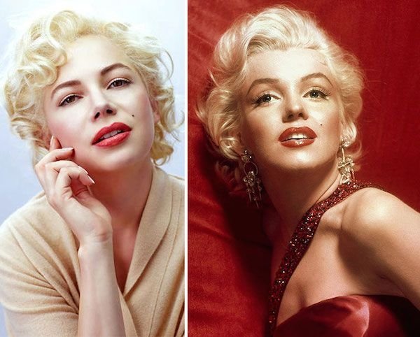 Michelle Williams as Marilyn Monroe