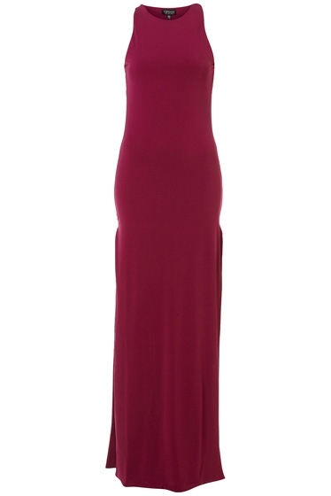 Topshop Cut out Back Maxi Dress