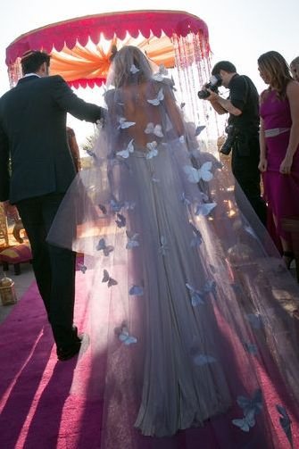 Butterfly Wedding Veil