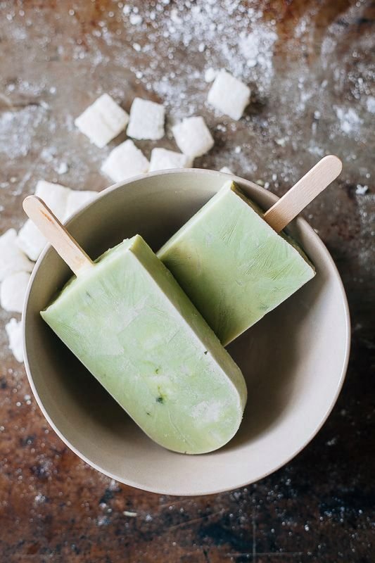 Matcha Mochi Yoga Pops