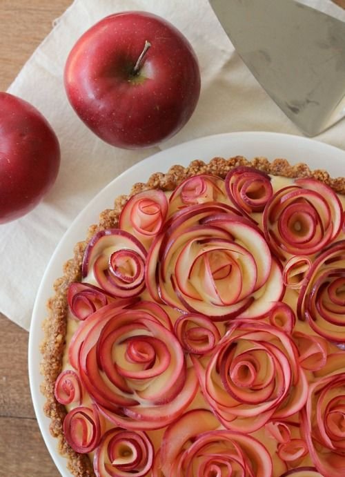 Apple Walnut Tart