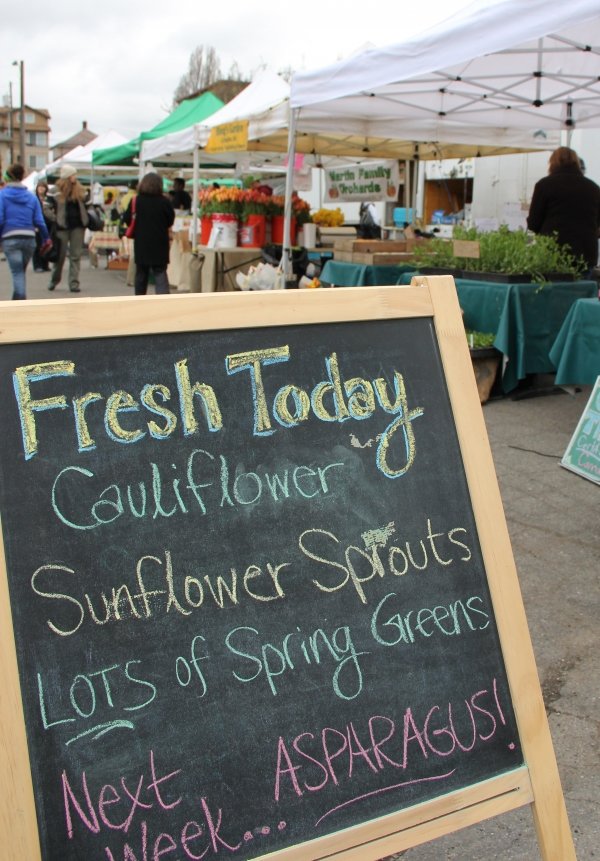 Seattle, Washington Farmer’s Market at University District