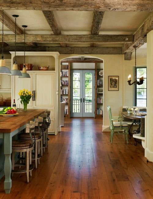 New Country French Cottage Kitchen