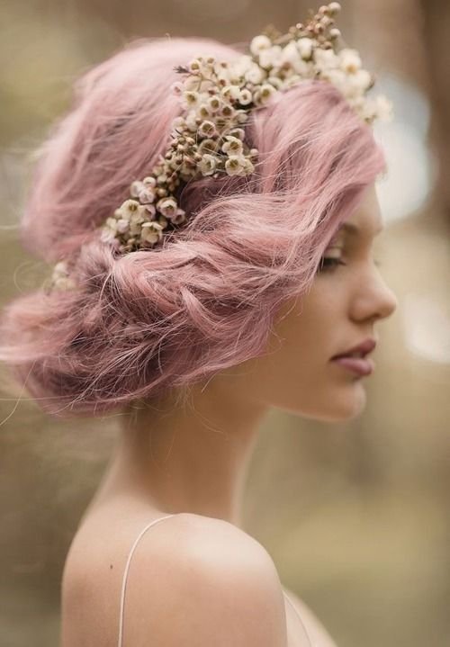 Messy Updo Headband Style