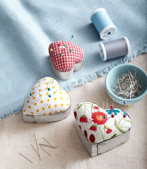 Heart-shaped Cookie Cutter Pincushion