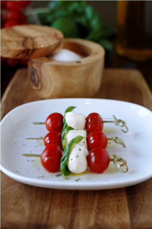 Caprese on a Skewer