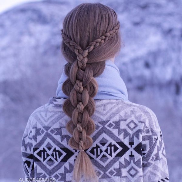 hair, hairstyle, long hair, braid, french braid,