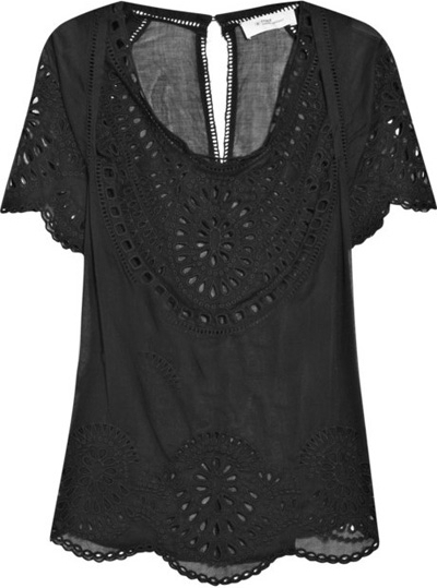 Etoile Isabel Marant Arthel Broderie Anglaise Cotton Top