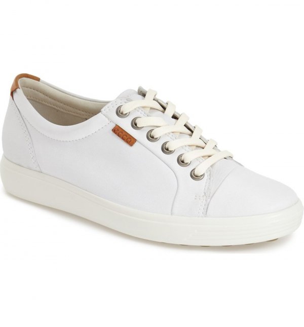 footwear, shoe, sneakers, white, leather,