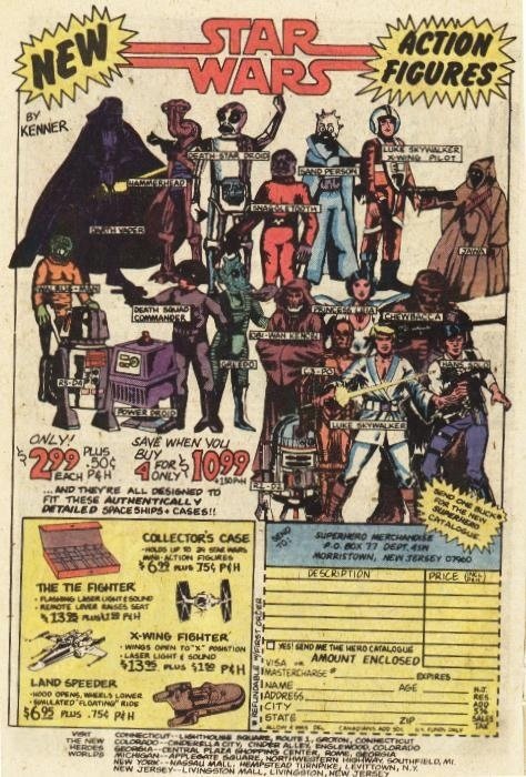 Star Wars Figures Ad