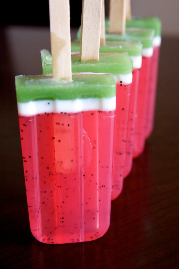 Watermelon Popsicles