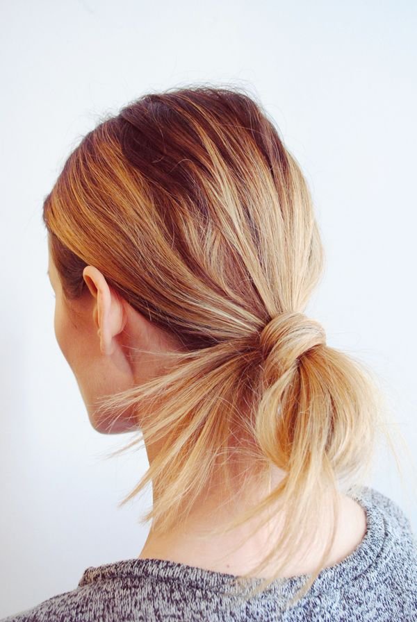 Looped Ponytail