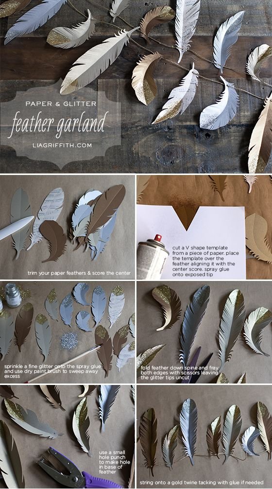 Feather Garland