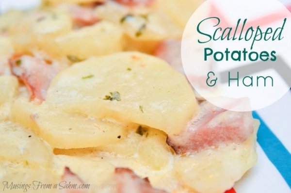 Scalloped Potatoes and Ham