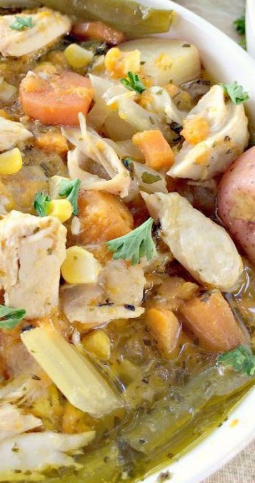 Herb Roasted Chicken and Vegetable Soup