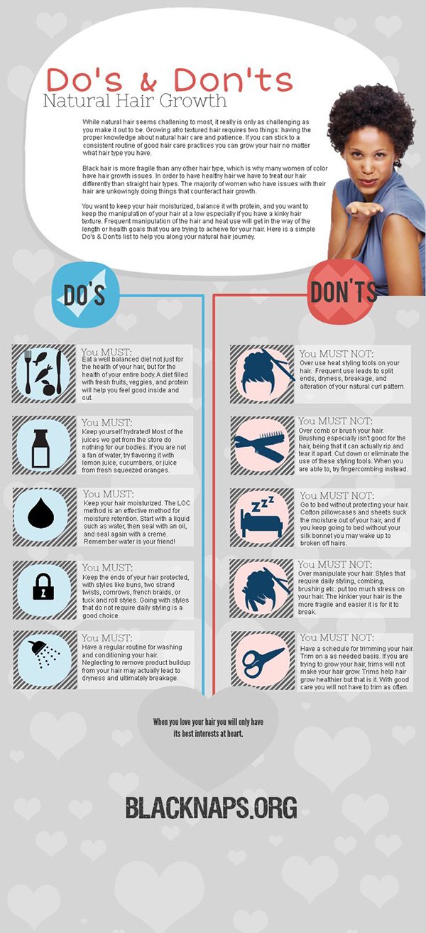 The Dos & Don'ts for Natural Hair