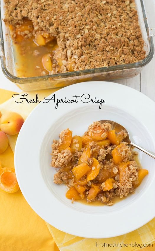 Fresh Apricot Crisp