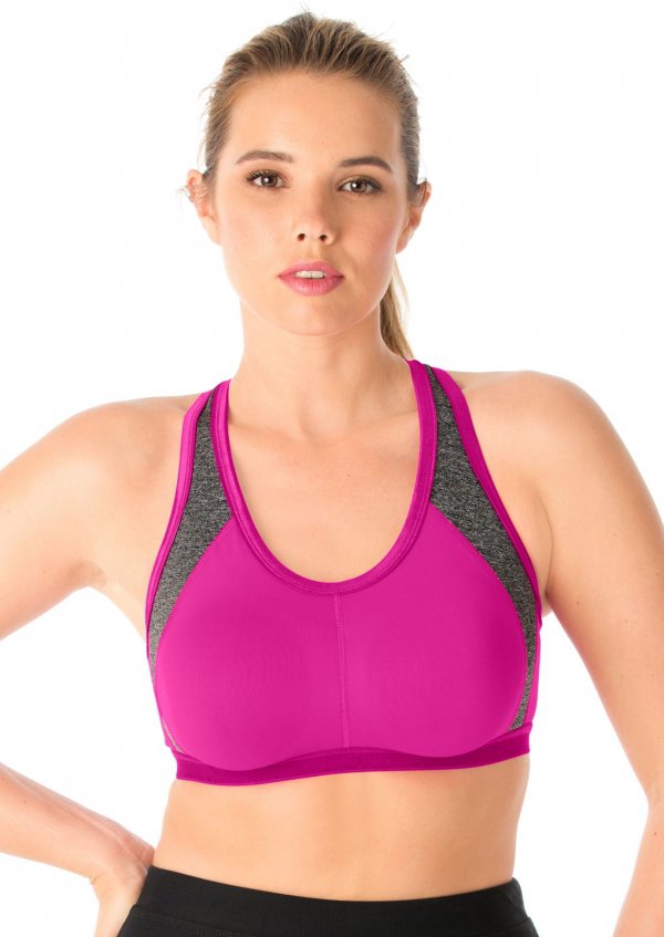 Medium Impact Full Coverage Active Bra by Fullbeauty SPORT™